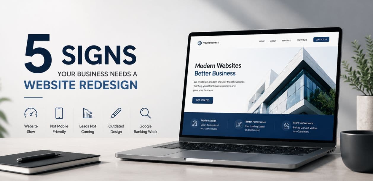 5 Signs Your Business Needs a Website Redesign