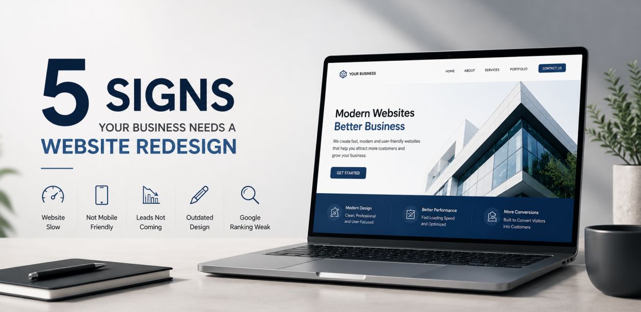 5 Signs Your Business Needs a Website Redesign